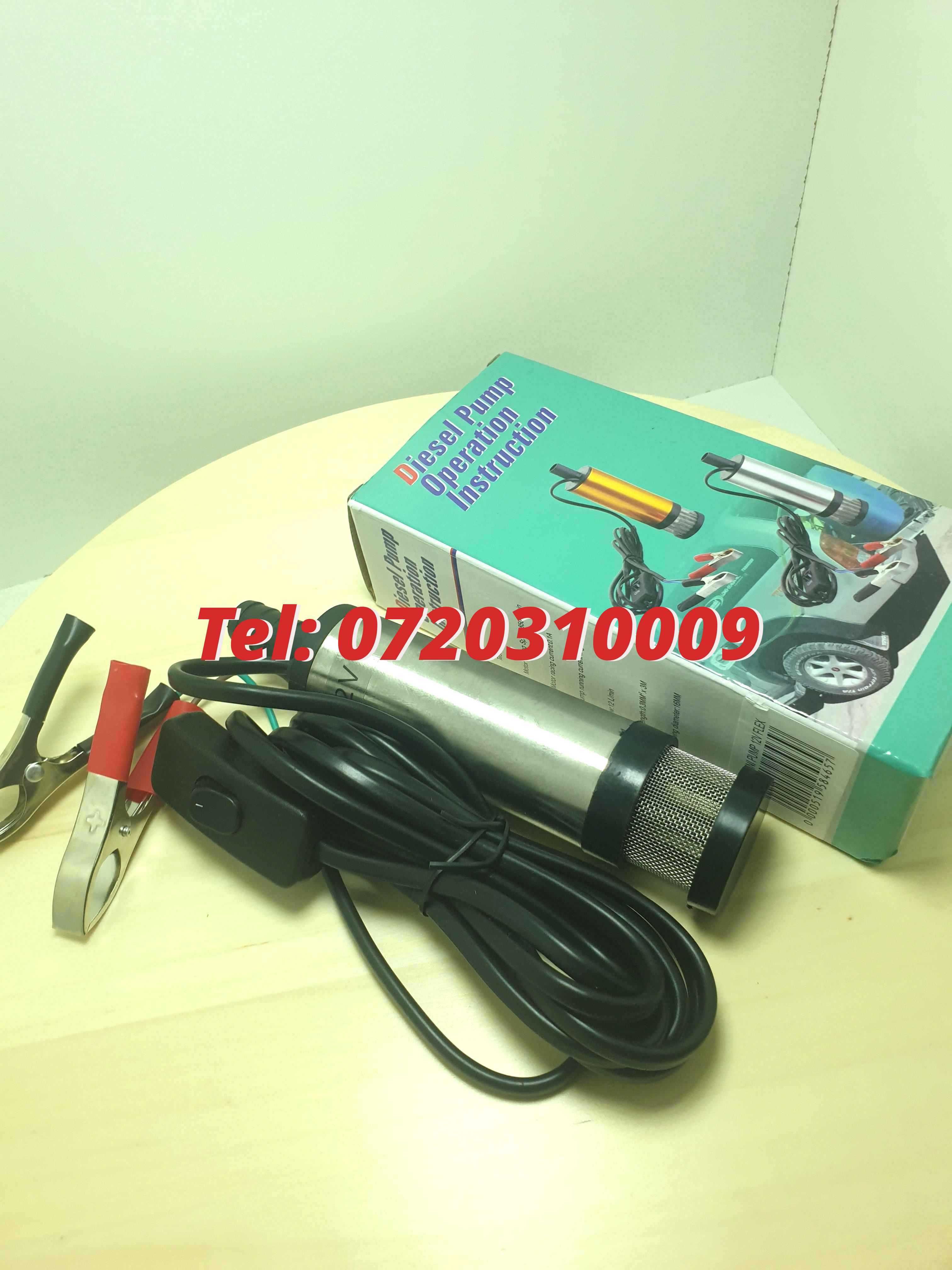 Pompa Submersibila Transfer Orice Lichid Vin Motorina 12lminut 12v