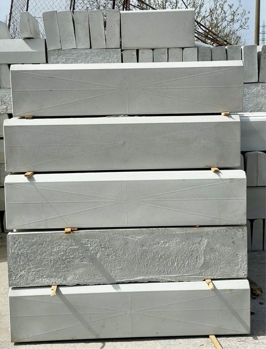 Бетонови изделия Шапки, Тротоарни плочки и Бордюри