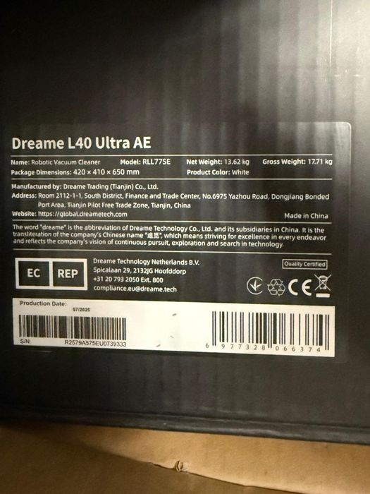 Dreame L40s Pro Ultra - negru