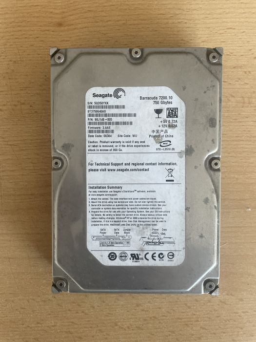 Жесткий диск Seagate