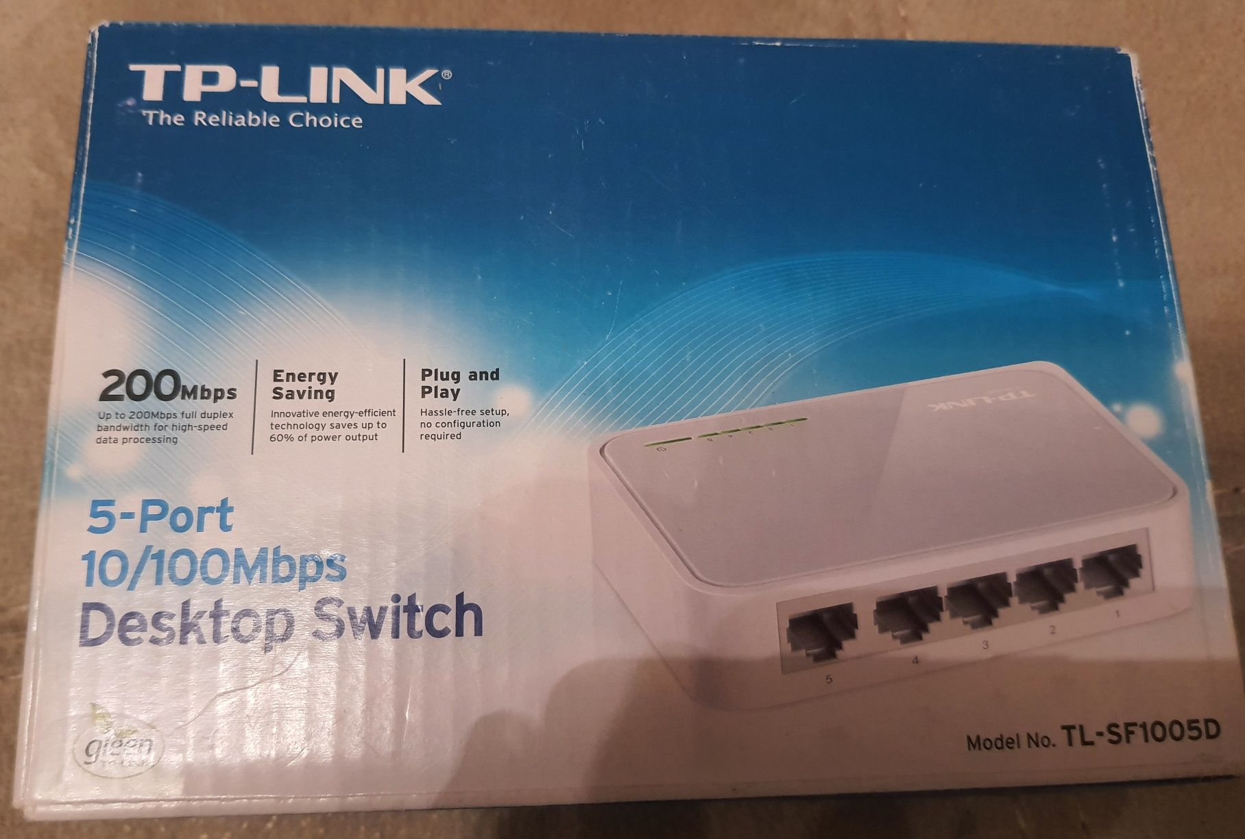 Суич TP-link 5 порта
