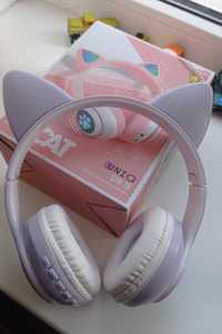 Безжични детски слушалки Bluetooth слушалки Светещи котешки уши STN-28