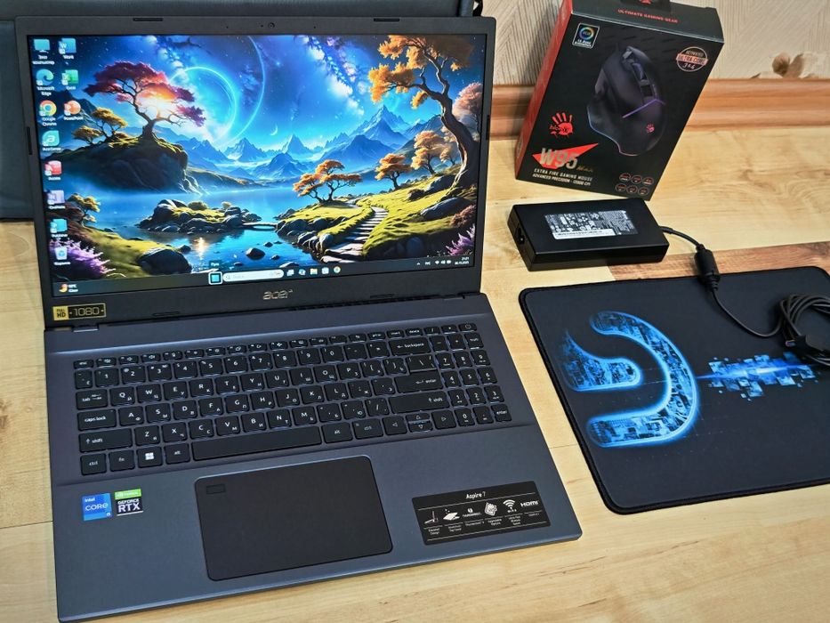 x12 ядер Core i5 12 gen ОЗУ 16 GB SSD M2 512GB RTX 2050 мощный ноутбук