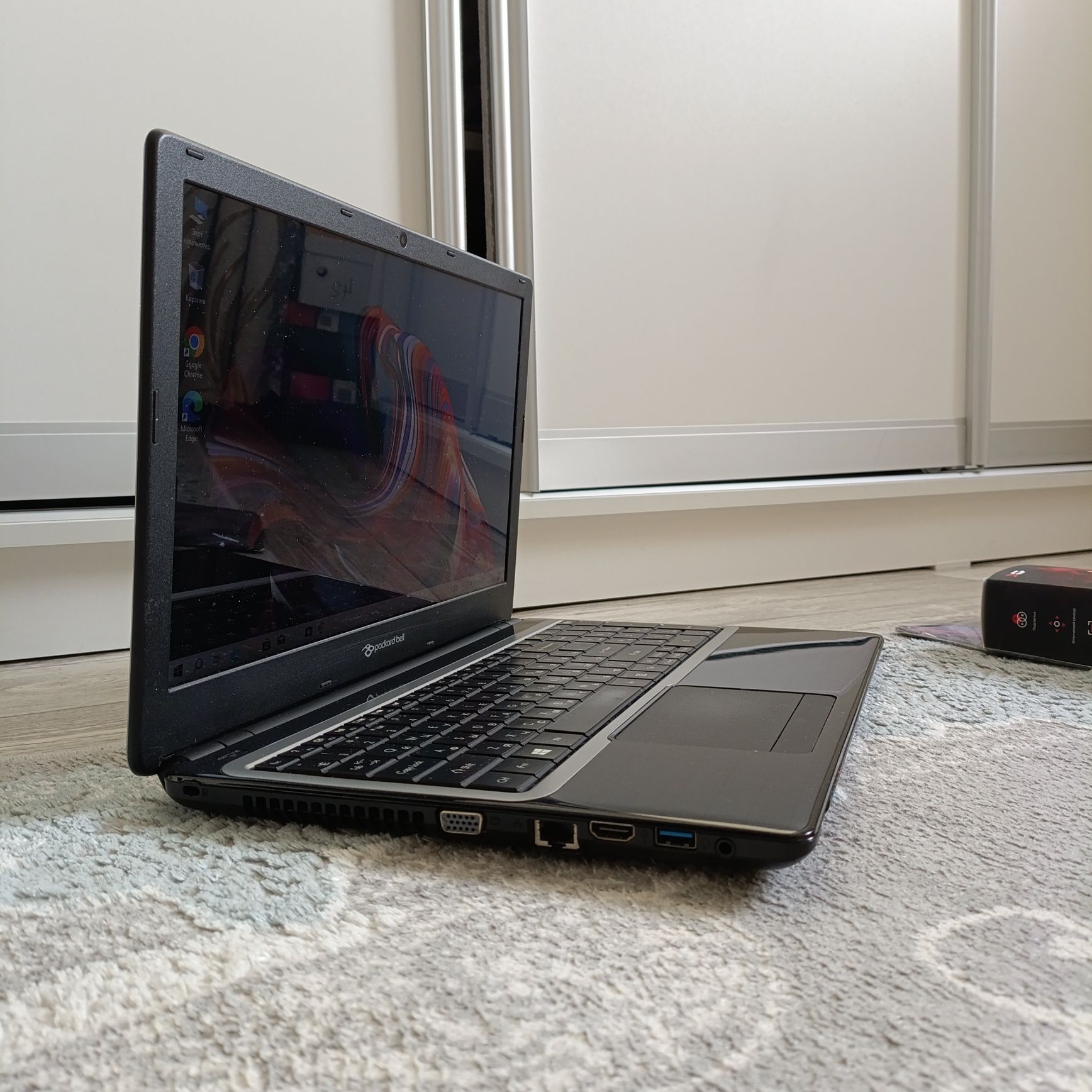 Acer Packard Bell/Core N3520_4-ядра/ОЗУ-4ГБ/SSD-128ГБ/Windows10+Office