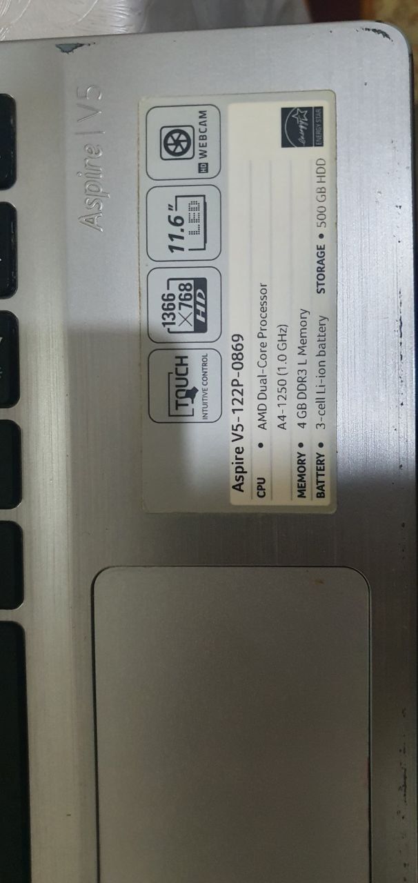 Acer Aspire V5-122P