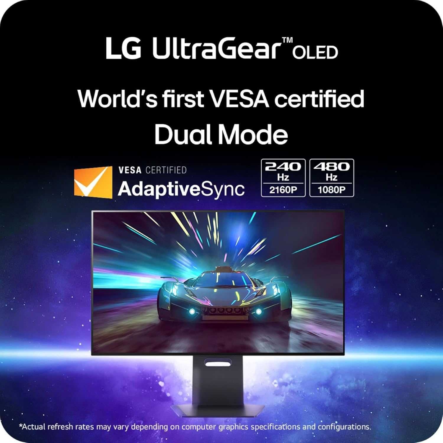 [НОВЫЙ] Монитор LG 32GS95UV 4K 240Hz OLED FLAT