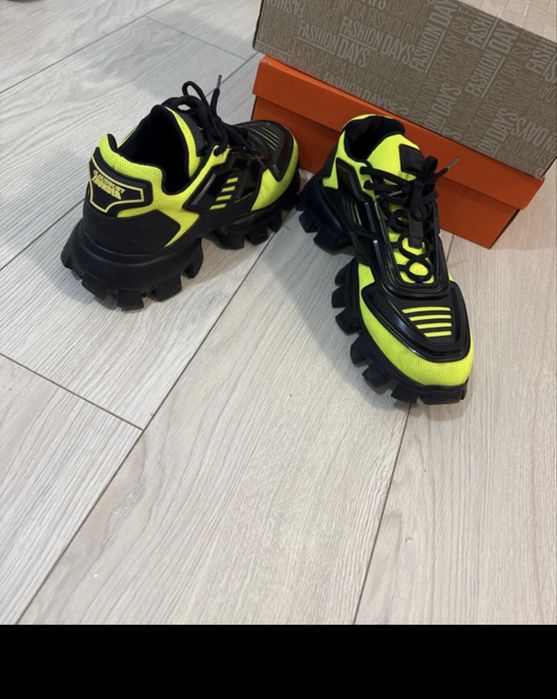 Prada Cloudbust Thunder trainers.