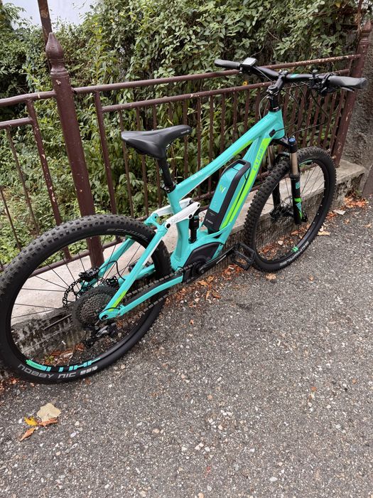 Bicicleta Full Suspension electrică Cube