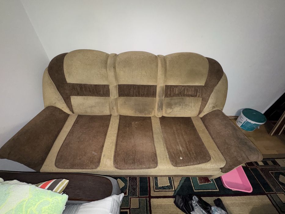 Продам диван с креслом б/у