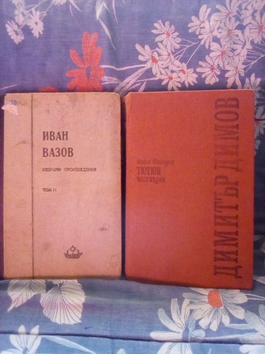 Книги на български писатели.