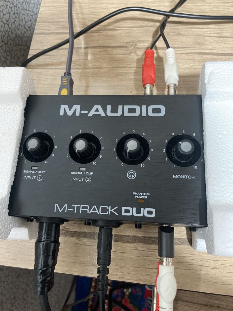 Zvukavoy karta M Audio Mtrack Duo Sotiladi