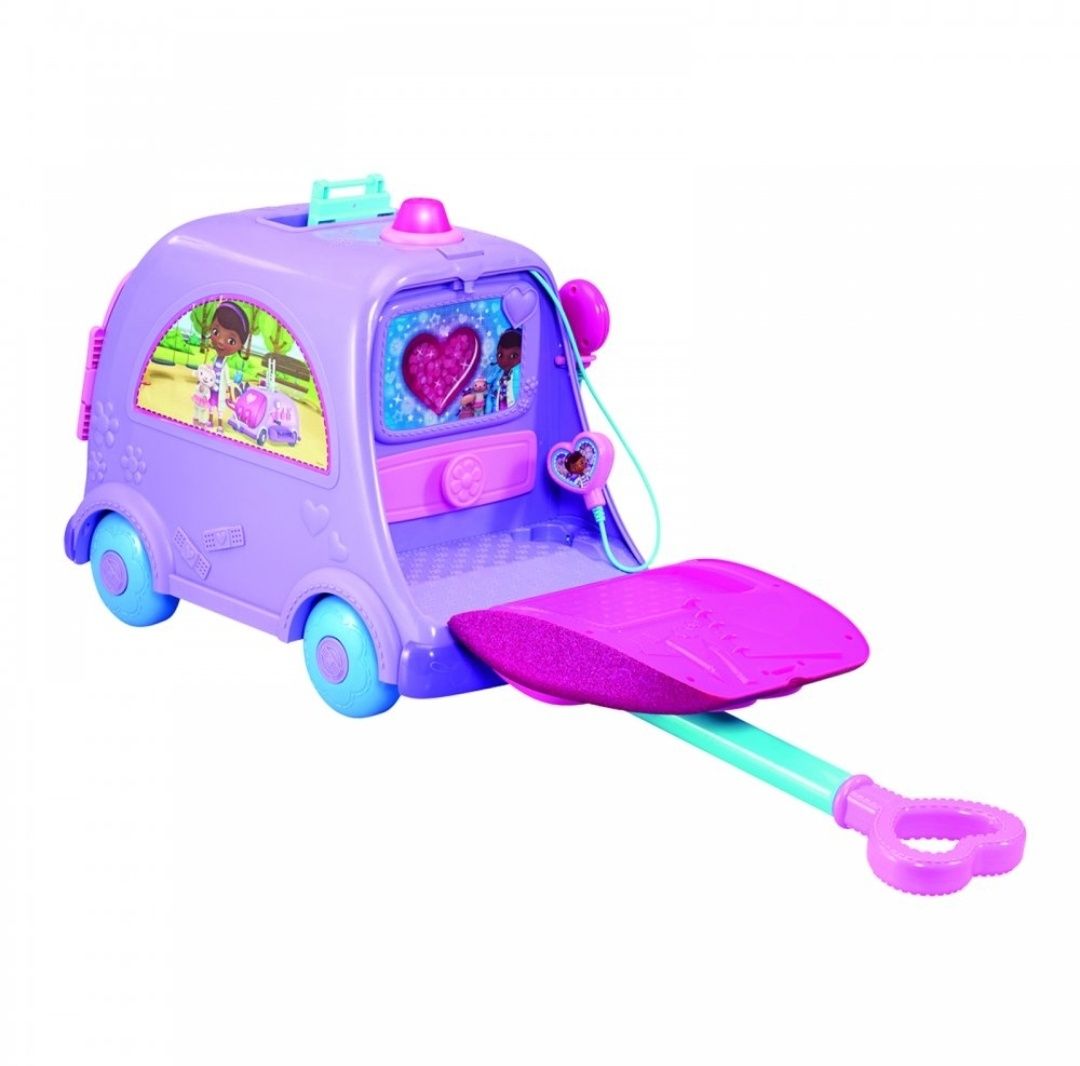 Doc mcstuffins mobile кола линейка