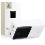 Допълнителна батерия tech-protect pb03 power bank 30000mah 22.5w бяла