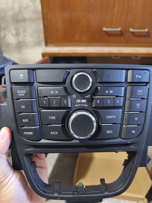 Радио CD400 за Opel Astra J + дисплей + панел бутони