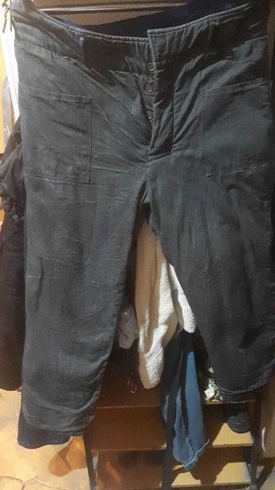 Штаны толстые на ввте.