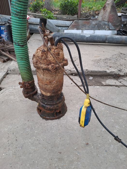 Pompa ape uzate cu tocător