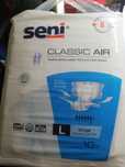 Pampersi SENI classic air L 10 buc