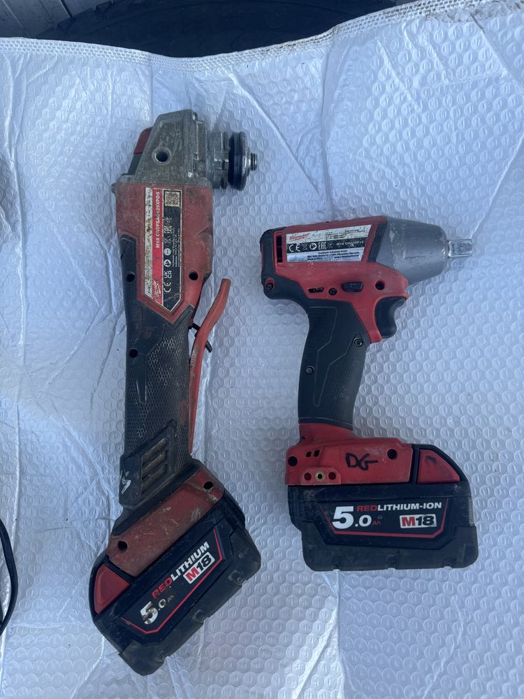 Pistol impact cu acumulator 5Ah Milwaukee