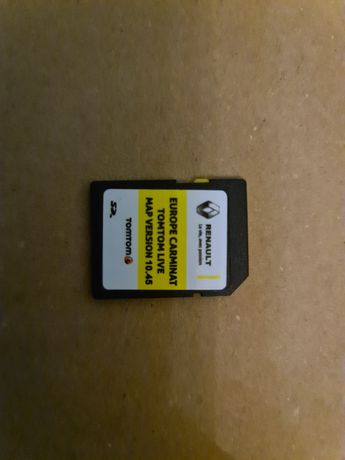 SD Card Tomtom LIVE 10.45 Renault