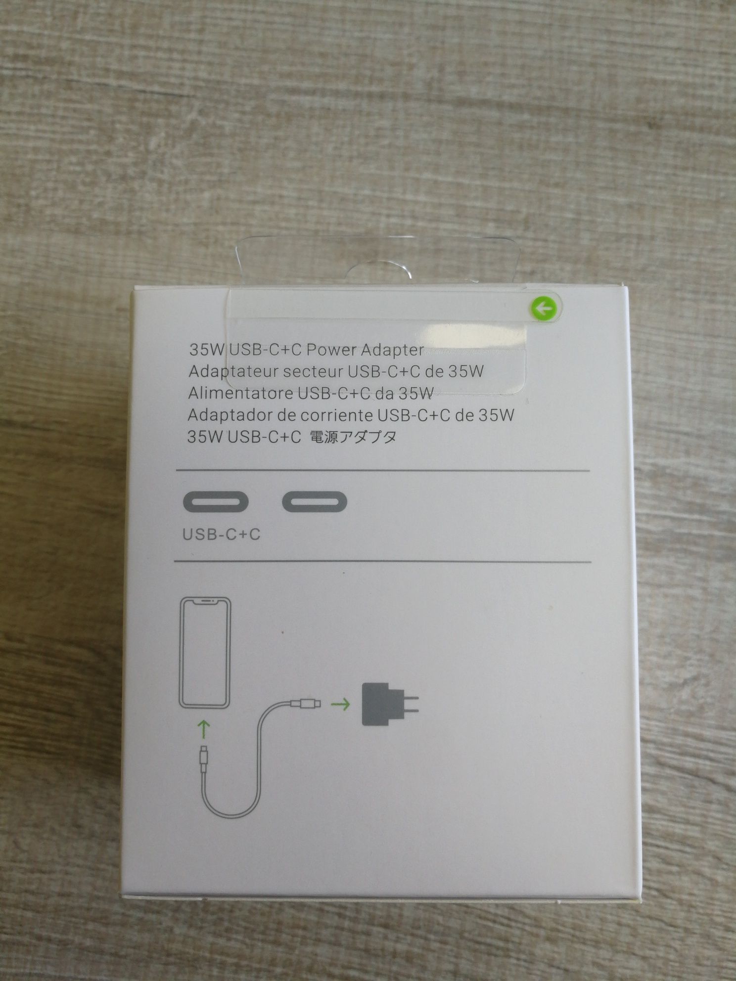 Apple iPhone DUAL USB C 35W Power Adapter Адаптер зарядно