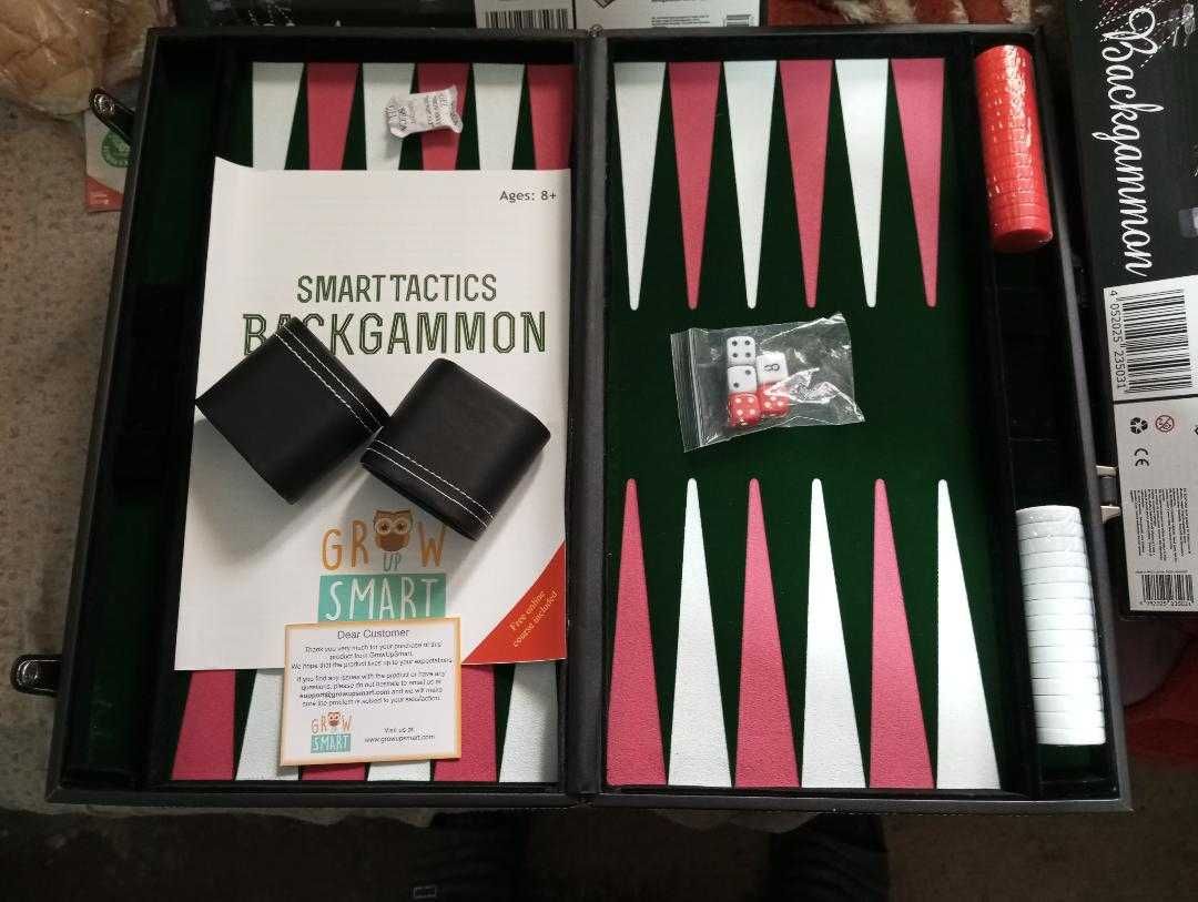 diplomat de lux table si backgammon,adus Germania,nou,cutie sigilata