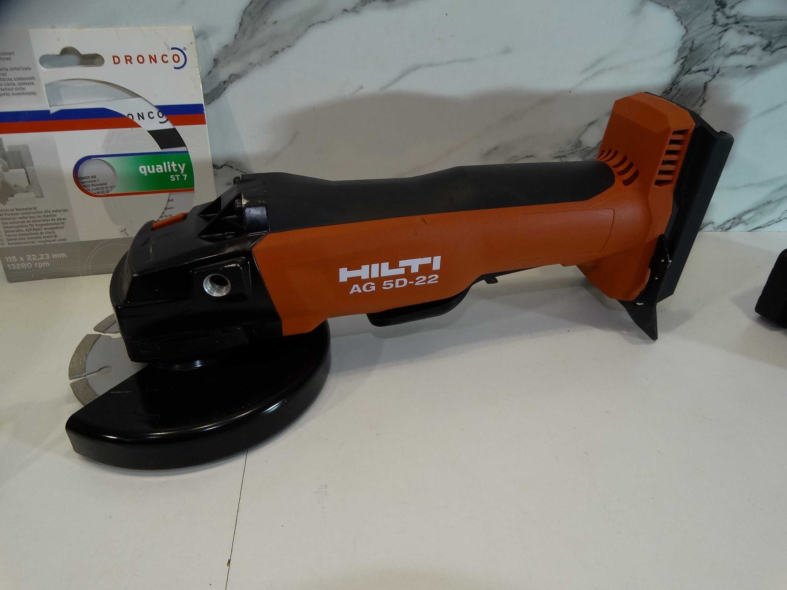 2024 - Hilti AG 5D - 22 / Nuron - Акумулаторен ъглошлайф