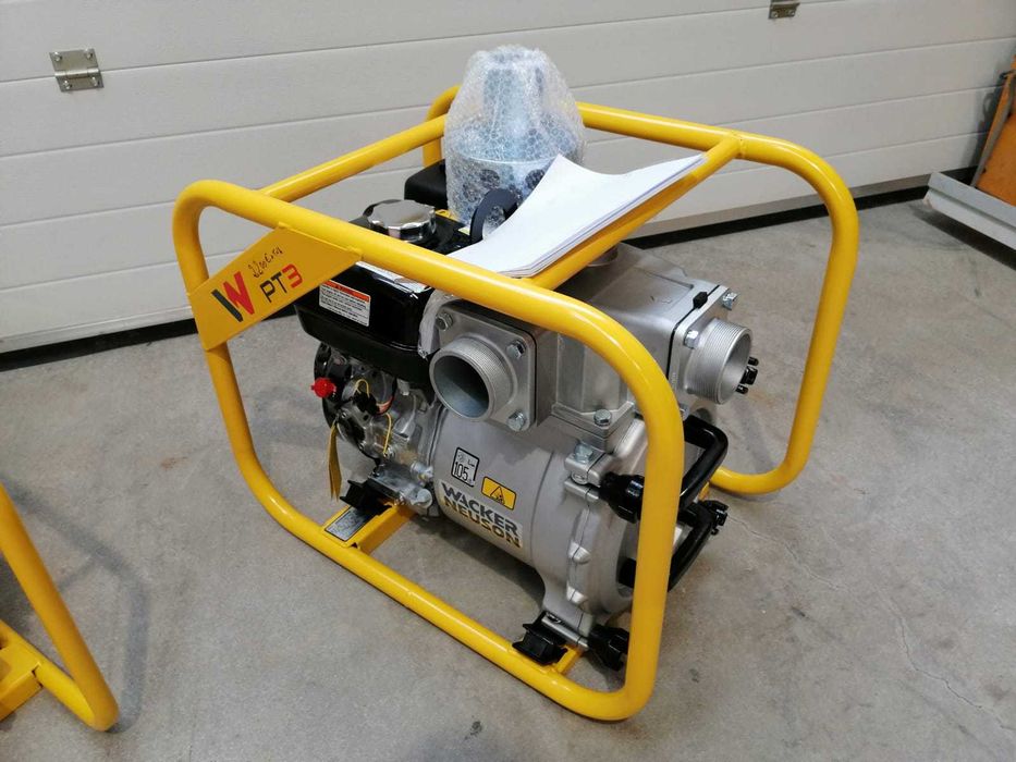 Motopompe originale Wacker Neuson pentru apa curata, cu motoare Honda.