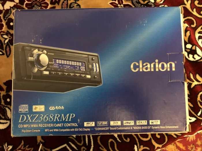 Clarion DXZ368RMP CD/MP3/WMA Receiver/CeNET Control