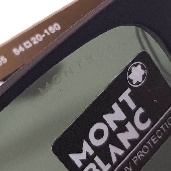 Ochelari de soare MontBlanc rama titanium UV, protectie