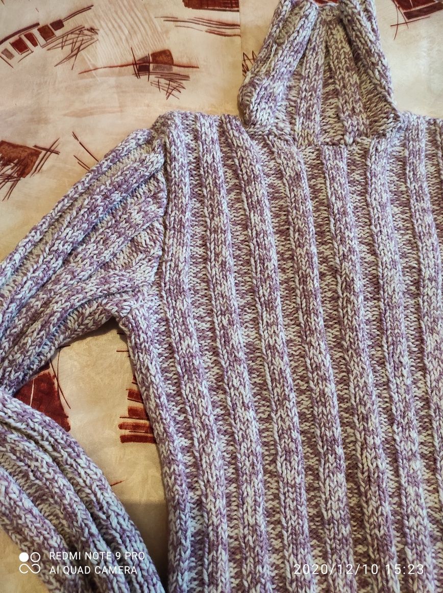 Палто+шапка,ръкавици,плетено поло