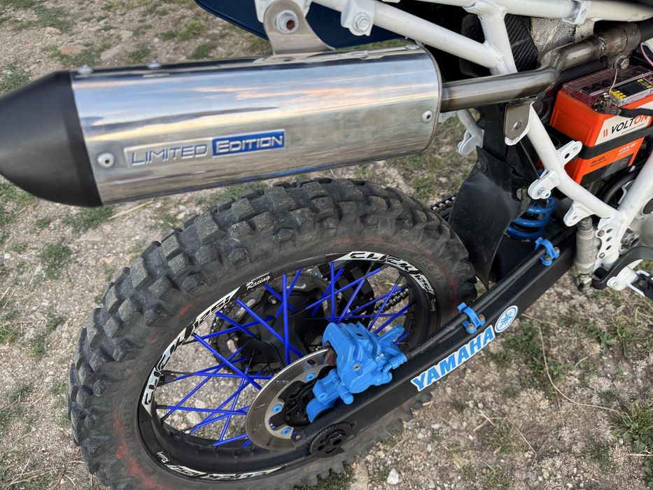 Cross Yamaha DT 125 RE 2T power valve