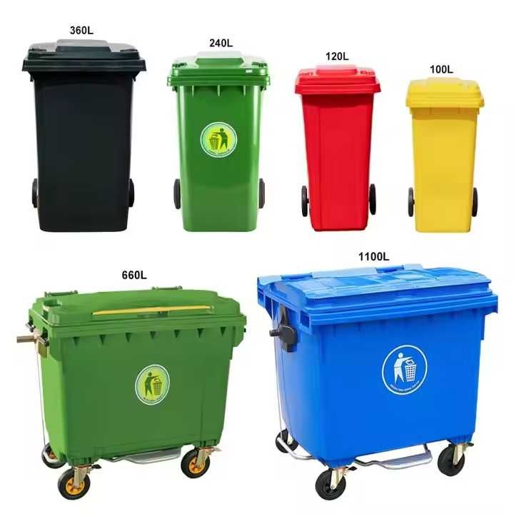 Мусорный бак разных видов в любых количестве! IPLAST в Узбекистане