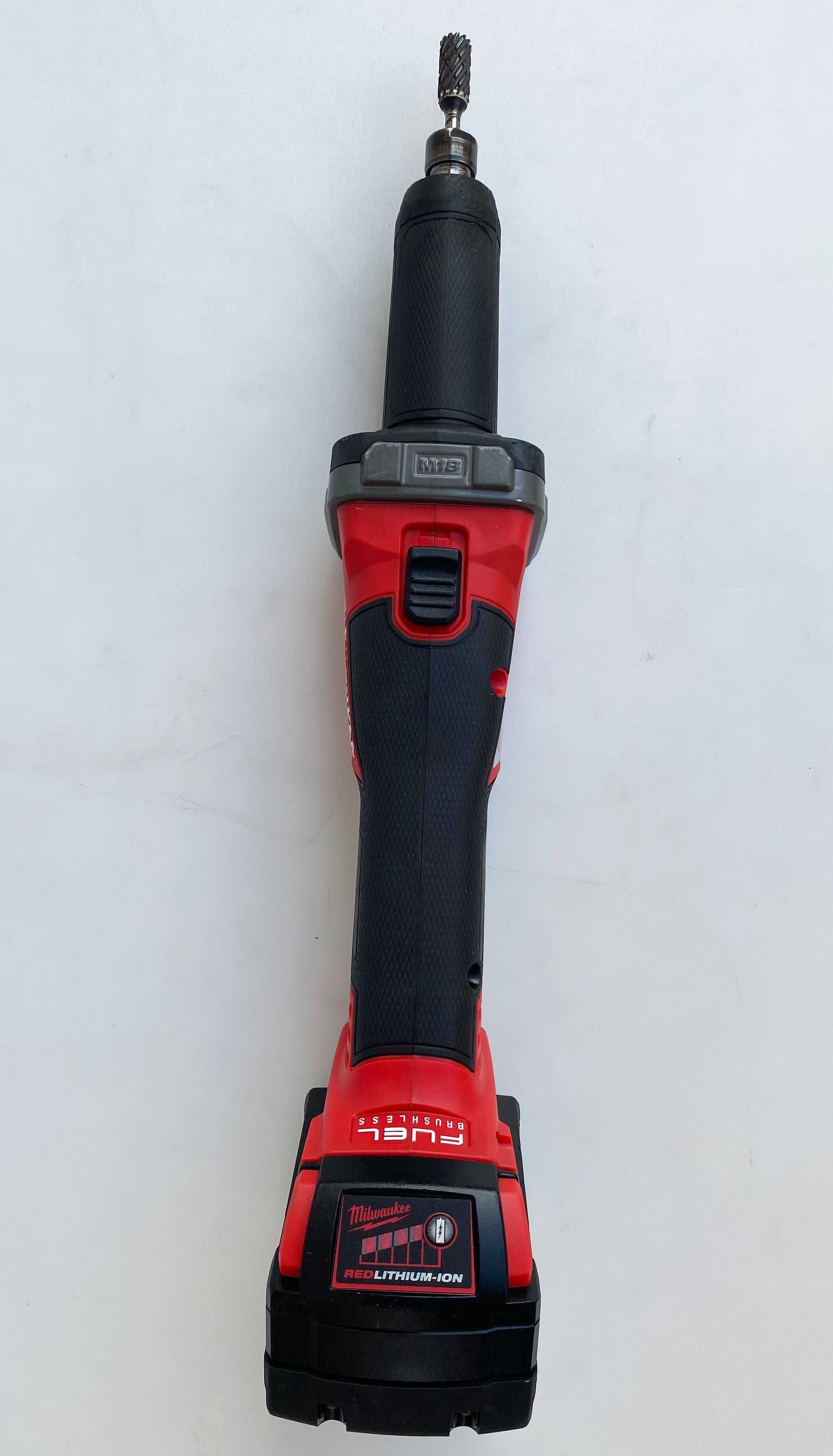 MiLWAUKEE M18 FDG - Безчетков прав шлайф като нов!