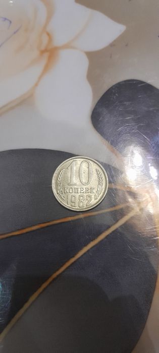 Монета СССР 10 копейк 1982г