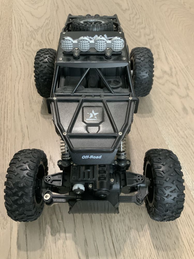 Masina cu RC Off Road Crawler- Where the trail ends (negru 1:14)