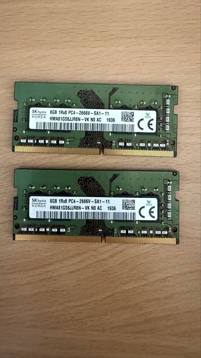 Vand 2x8GB DDR4