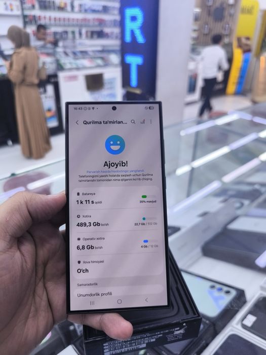 samsung S25 ultra 12/512 titan black