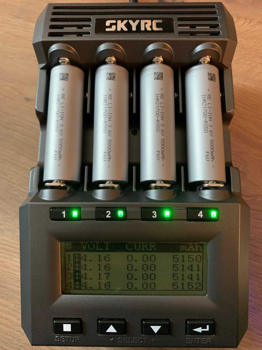 Acumulatotri Reliance RS50, NR21700 5000 mAh - 70 A, TABLESS, NOI