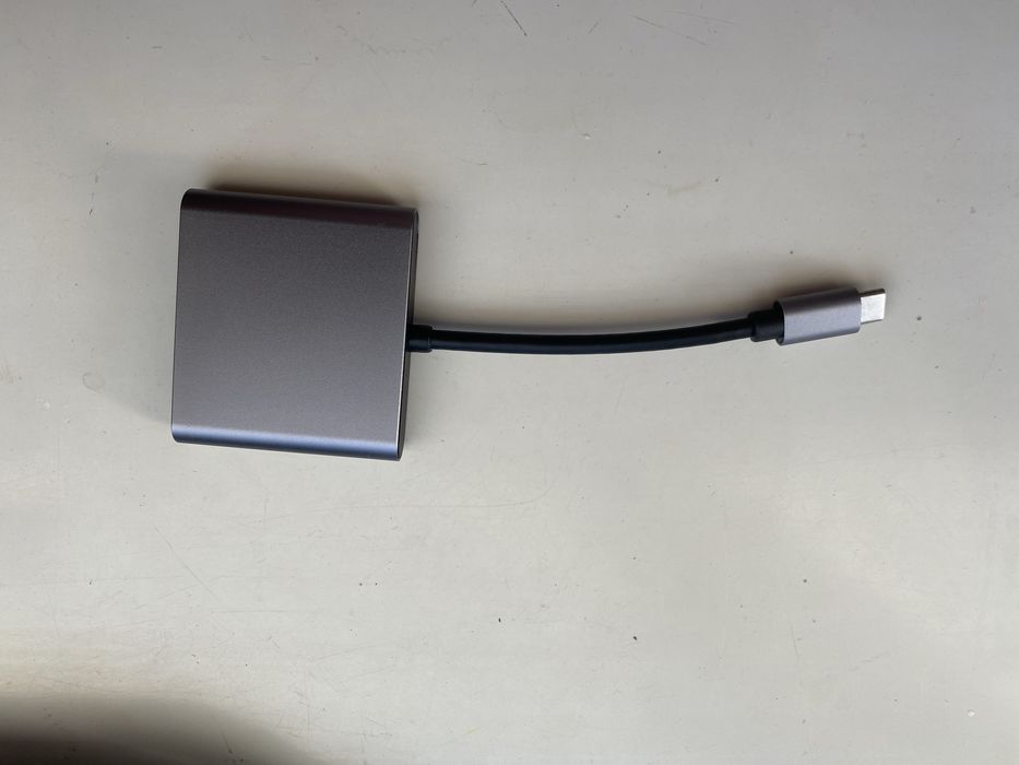 Переходник tupe-c hdmi usb3