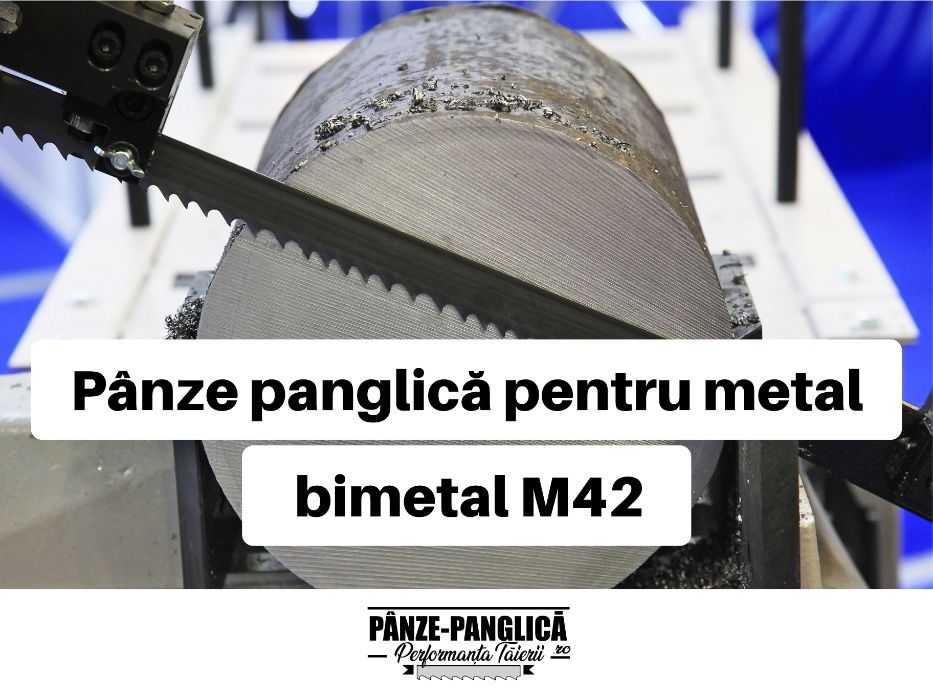 Panza panglica banzic bimetal 1435x13x10/14 fierastrau banda metal