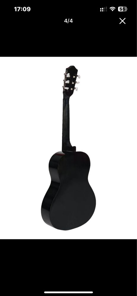 gitara. 38 dyumli  klassic gitara 6 torli