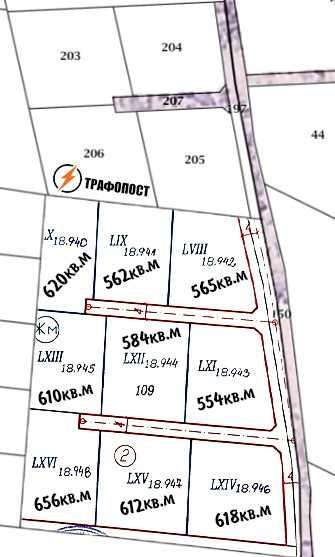 Продава се Парцел в Божурище - 565 кв.м за 70 €/кв.м - Снимка #5
