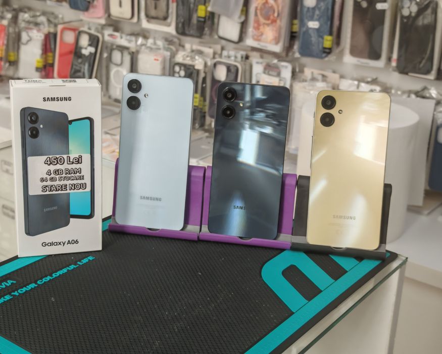 Galaxy A06, 4/64 GB, Nou, Garanție