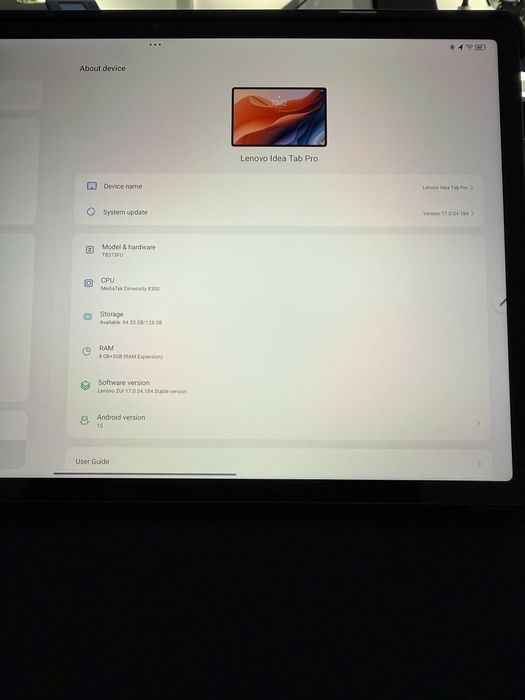 Tableta Lenovo IdeaPad Pro 12.7 inci + pencil + casti (in garantie)