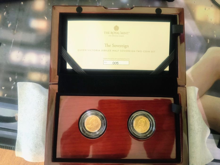 Коллекционный набор золотых монет Британии