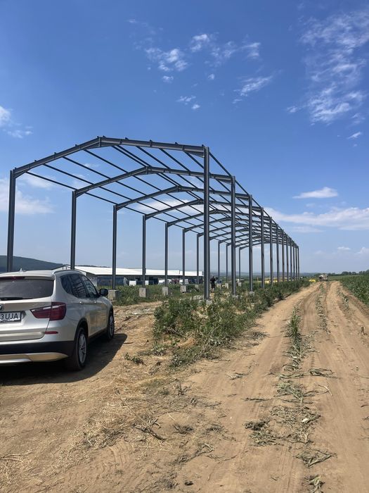 Vând hale metalice 12x50