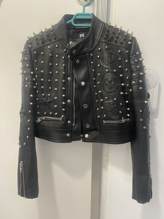 Geaca de piele naturala