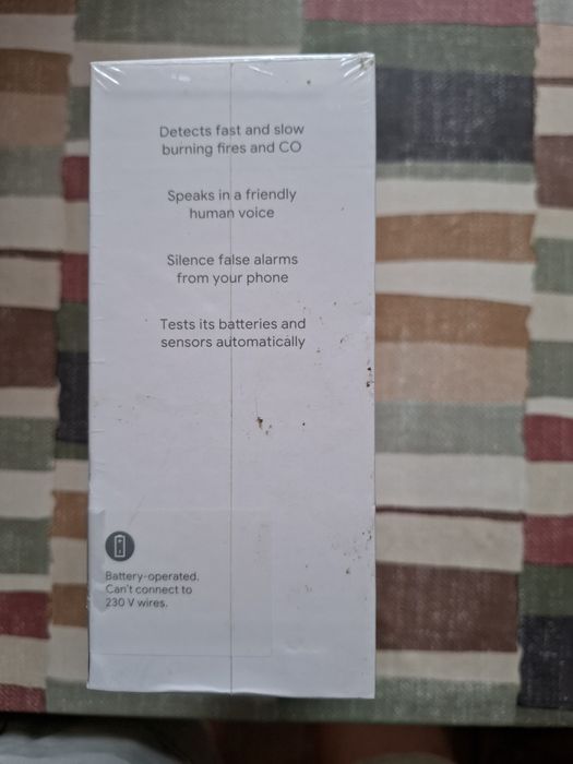 Detector inteligent de CO2, fum sau calduraura .