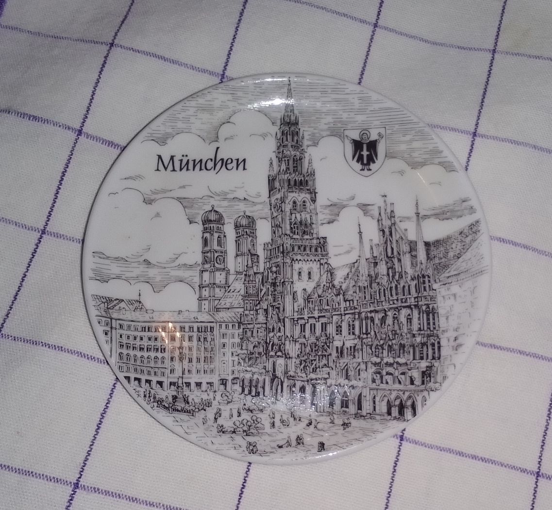 Сувенирна чинийка Мюнхен