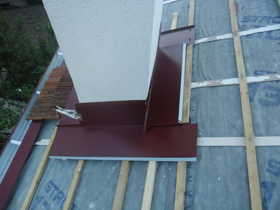 Монтаж на улуци,водосточни тръби обшиване на комини